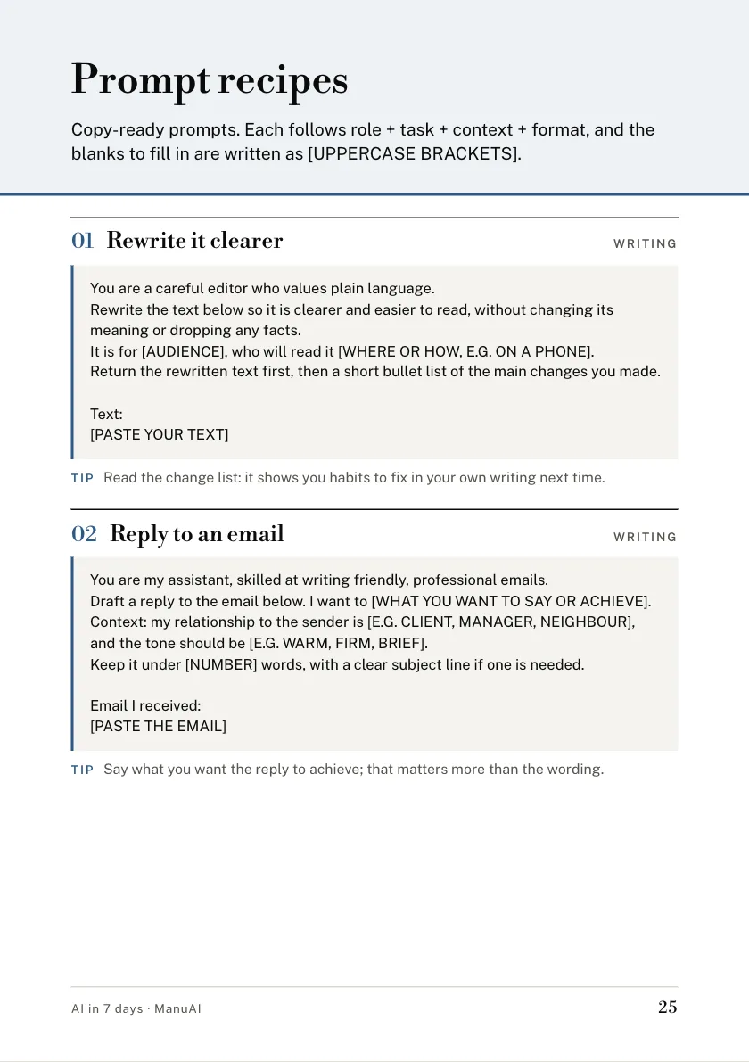 Page 25 of the guide